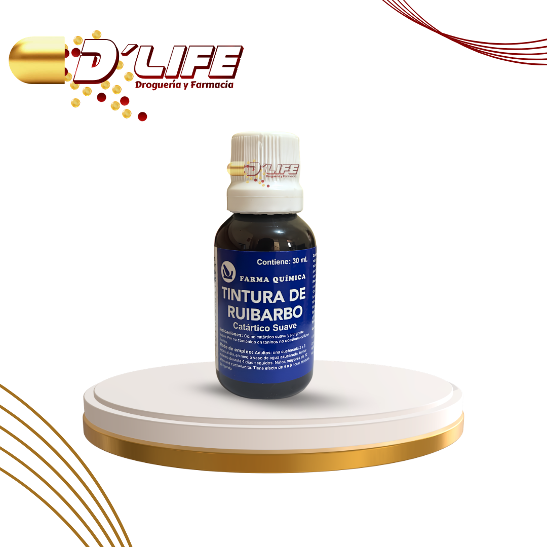 TINTURA RUIBARBO X 30 ML. FARMA Q.