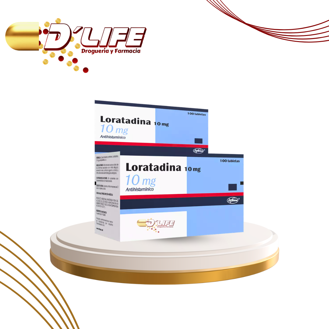 LORATADINA 10MG X 100 TAB INFASA