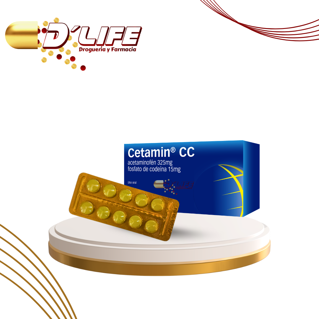 CETAMIN CC X BLISTER X 10 TABLETAS