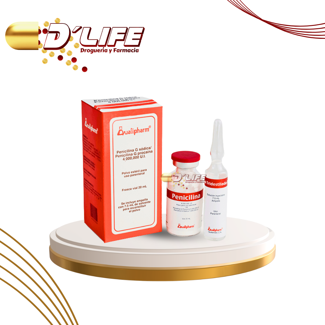 PENICILINA PROCA 4.MILL. VIAL QUALIPH.