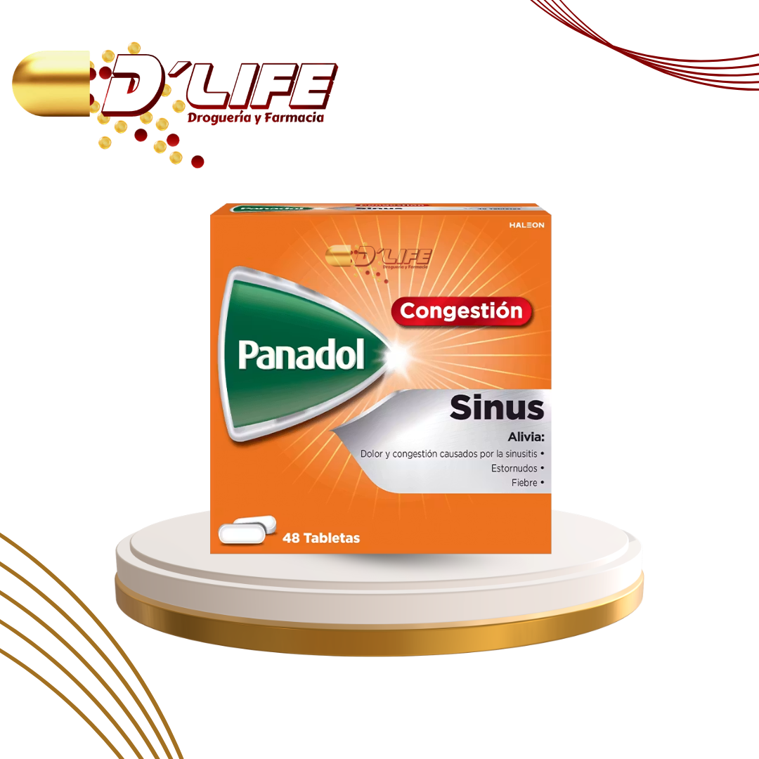 PANADOL SINUS CAJA X 48 TABS.