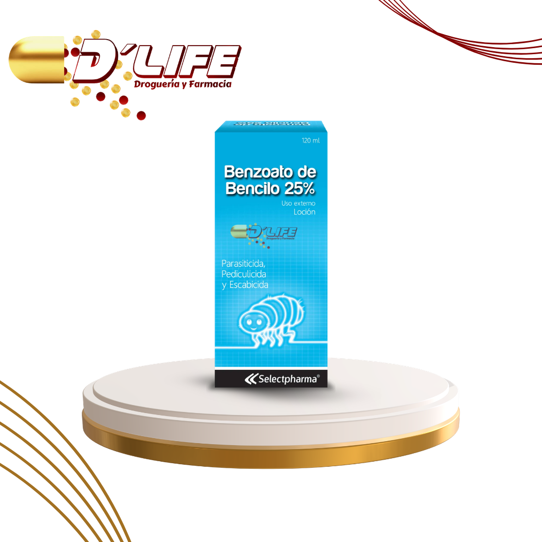 BENZOATO BENCILO 25% X 120 ML SELECT