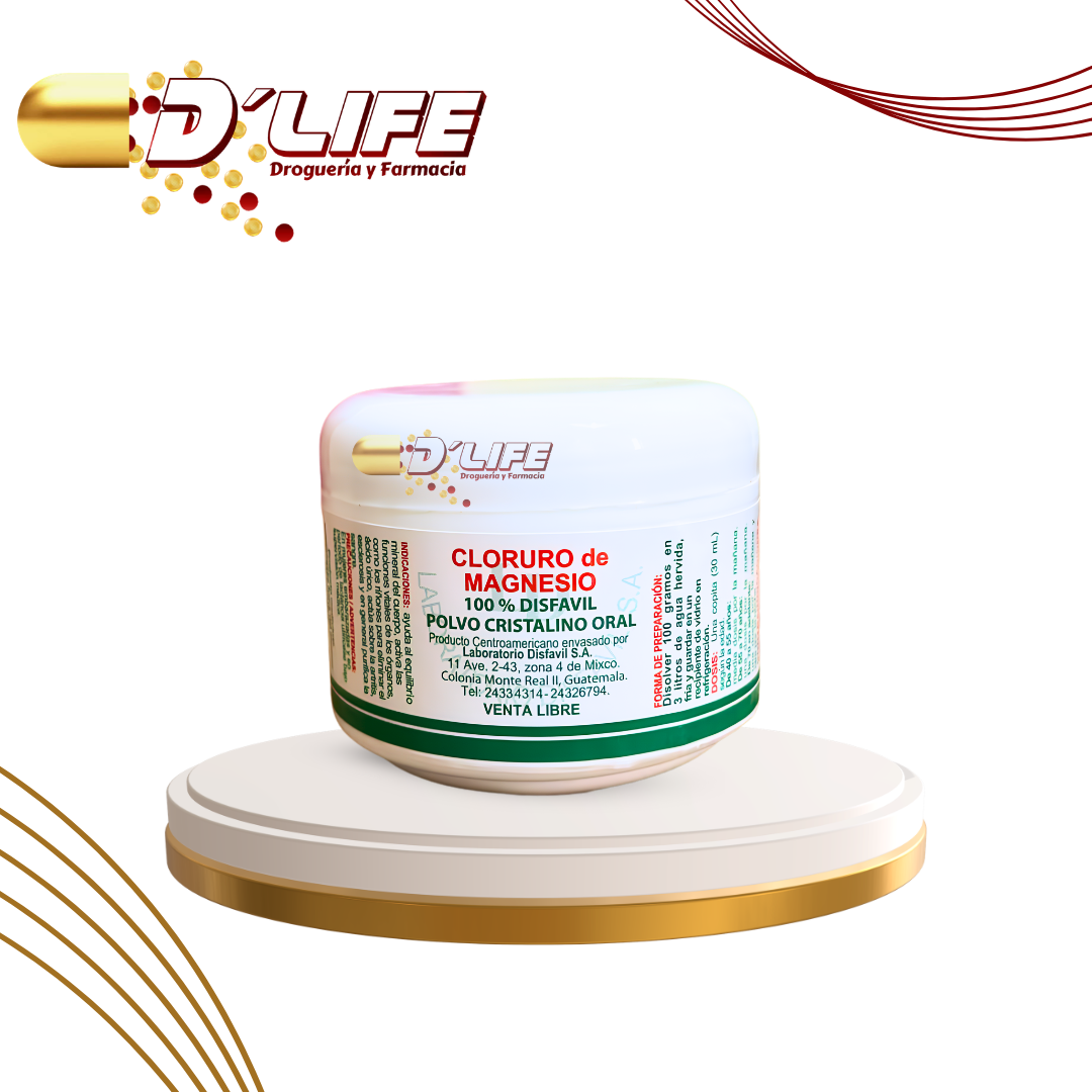 CLORURO DE MAGNESIO X 100 G. DISFAVIL