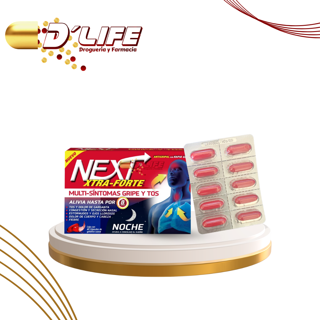 NEXT NOCHE X 40 CAPSULAS GEL