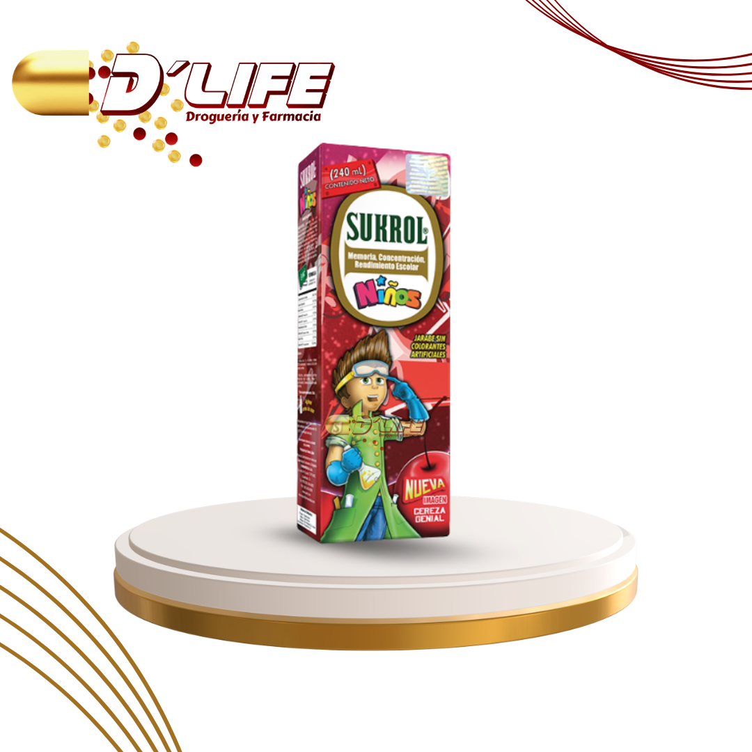 SUKROL CEREZA JARABE X 240 ML 