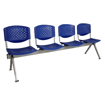 Bateria de espera  de 4 puestos 