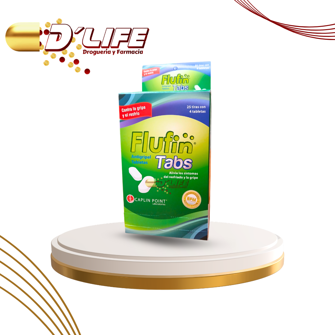 FLUFIN DISP. X 25 SOBRES X 4 TABLETAS