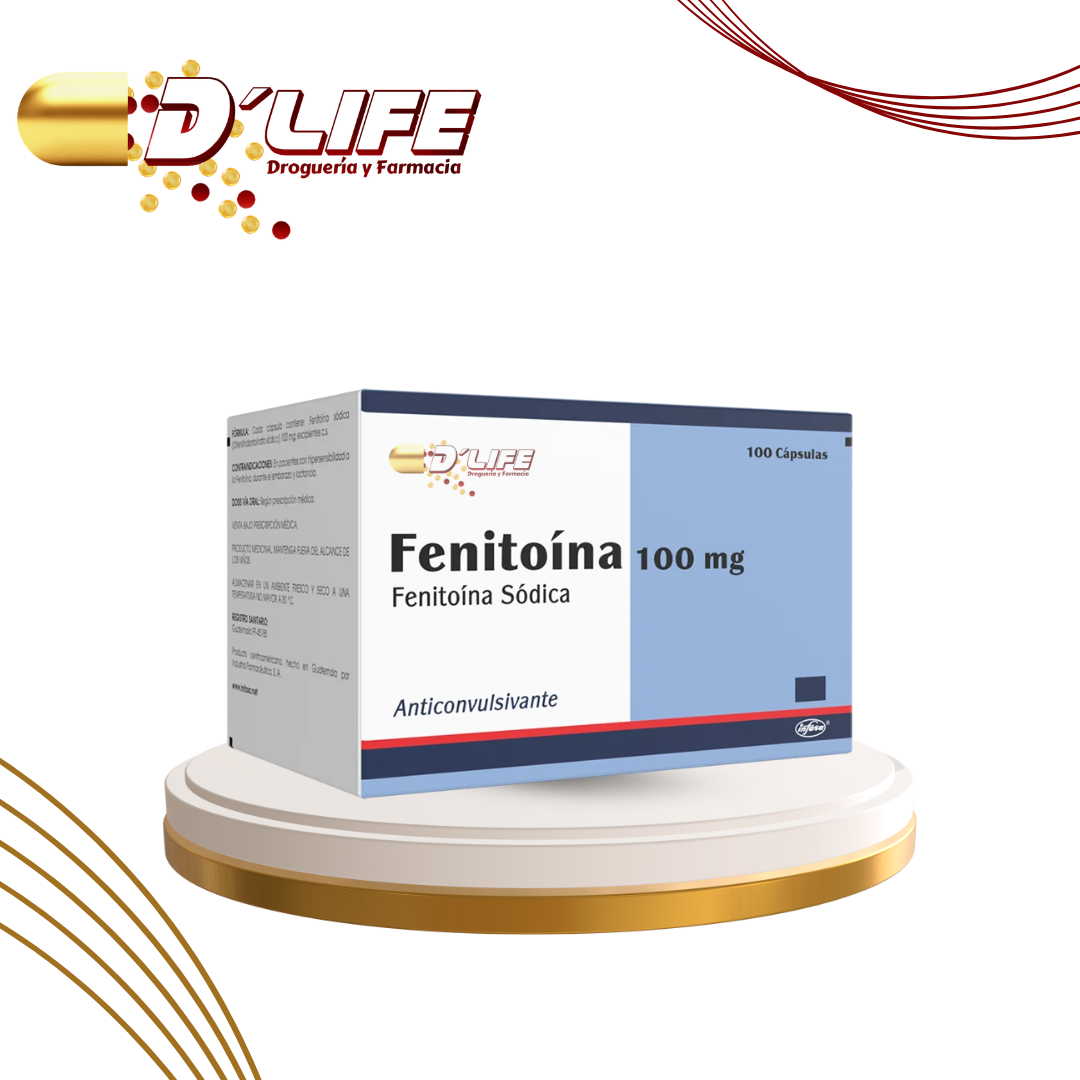 FENITOINA SOD. C X 100 CAPS. INFASA
