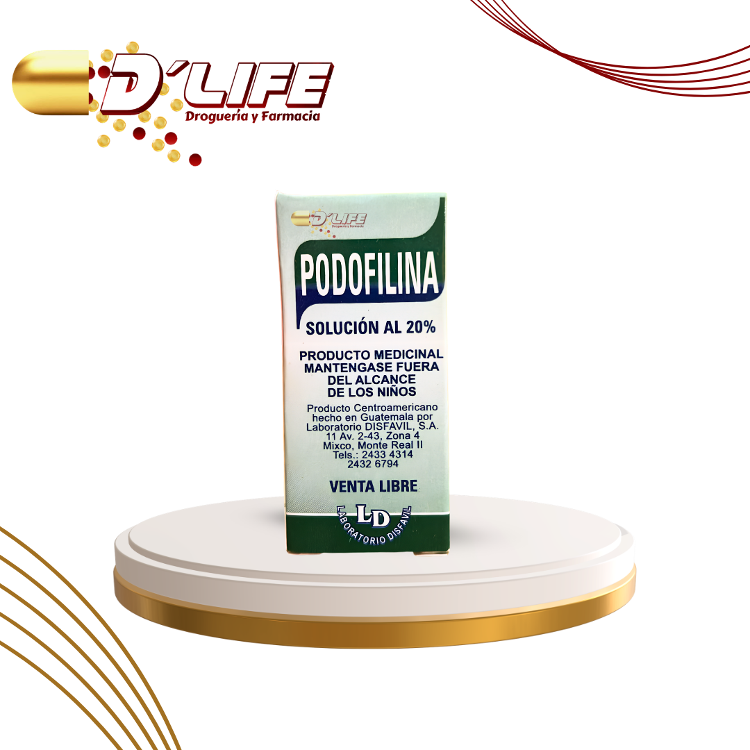 PODOFILINA 20% X 10ML DISFAVIL