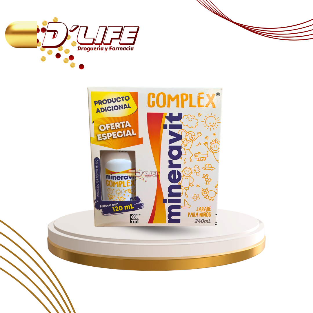 MINERAVIT COMPLEX 240ML + 120ML