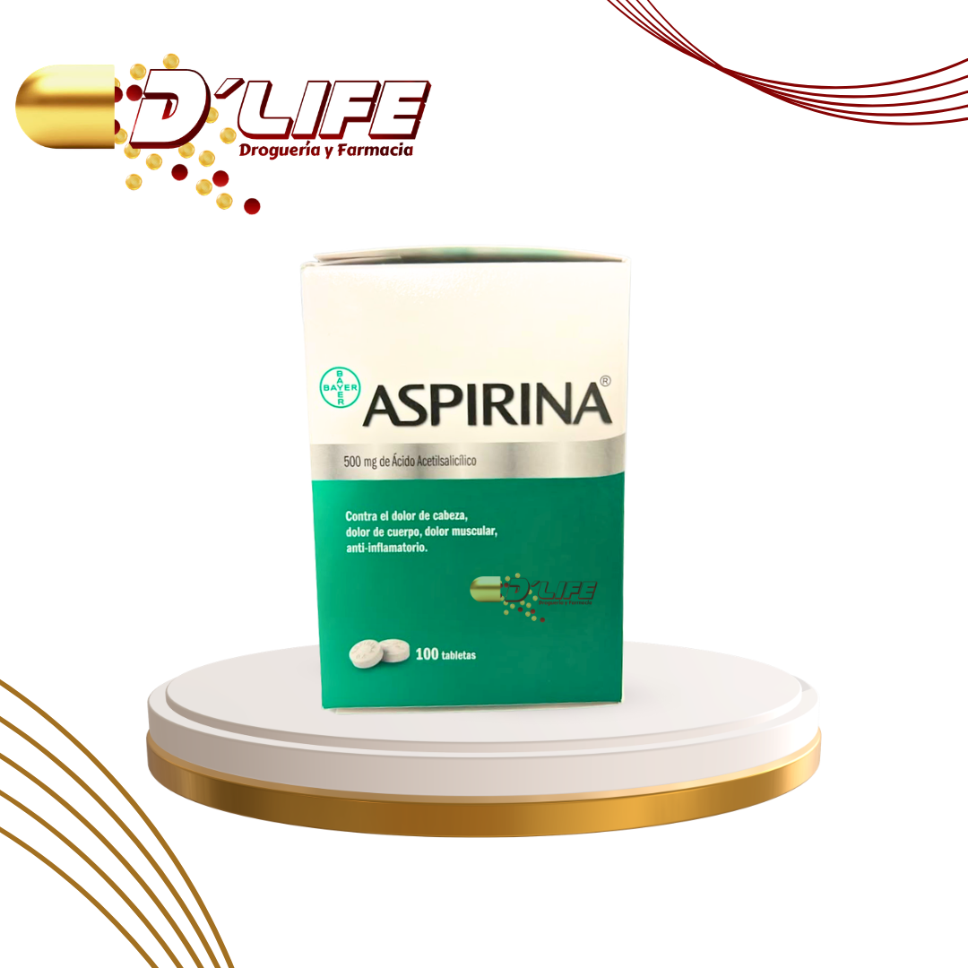 ASPIRINA 500MG X 100 TABLETAS