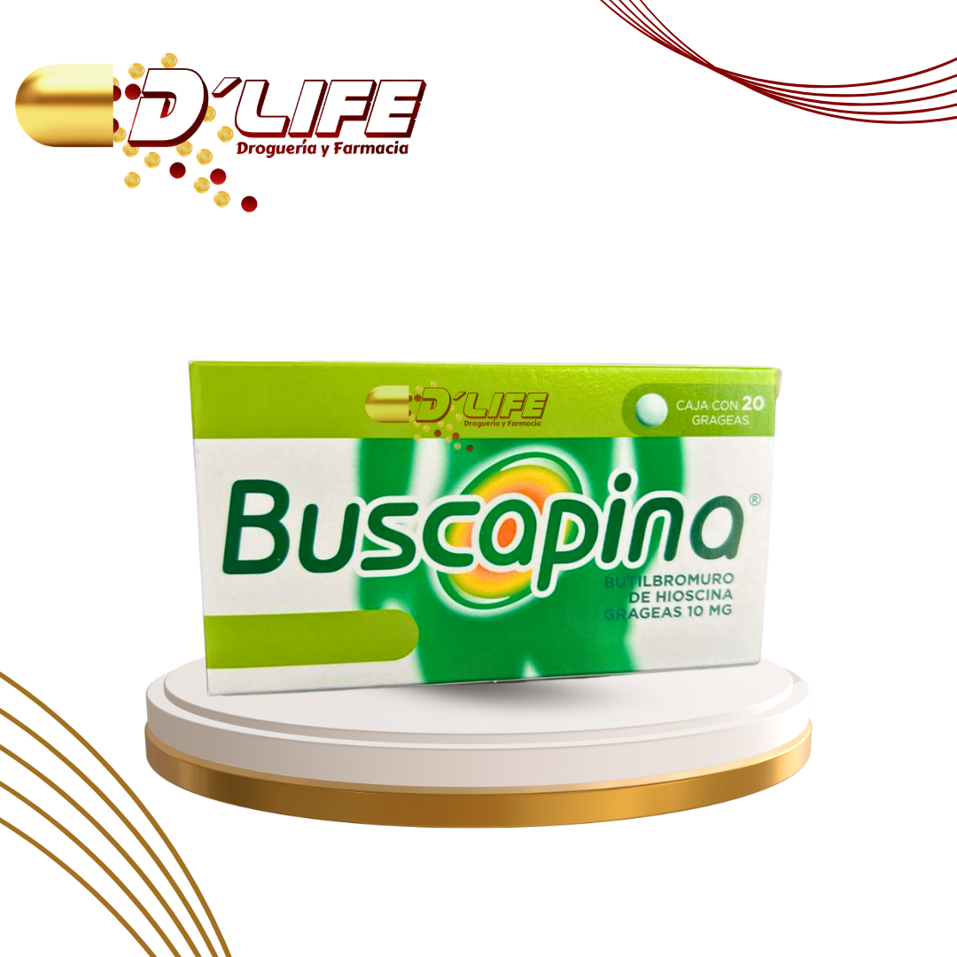 BUSCAPINA 10MG X 20 GRAGEAS