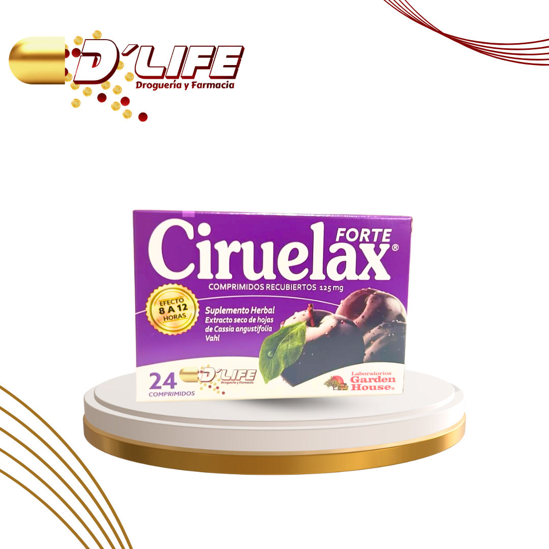 CIRUELAX FORTE 125MG X 24 COMPRIMIDOS