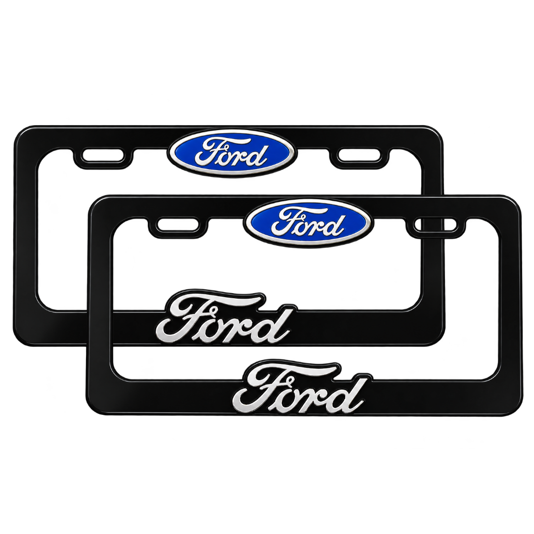 Porta Placas FORD 3D ACCU052468 2 pzs  - Repuestos y Lubricantes Vicent's