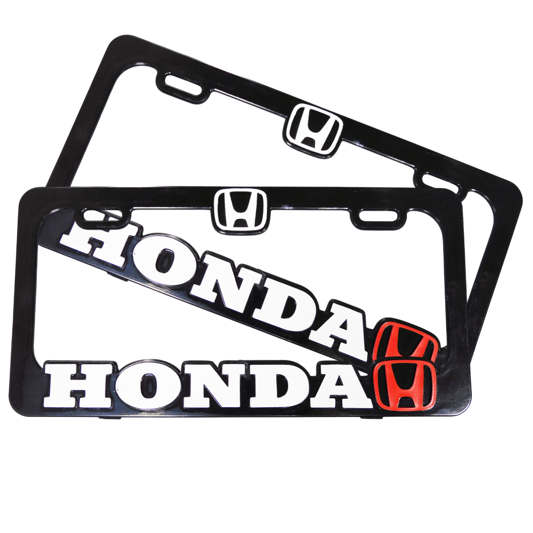Porta Placas Honda 3D 2 pzs  - Repuestos y Lubricantes Vicent's
