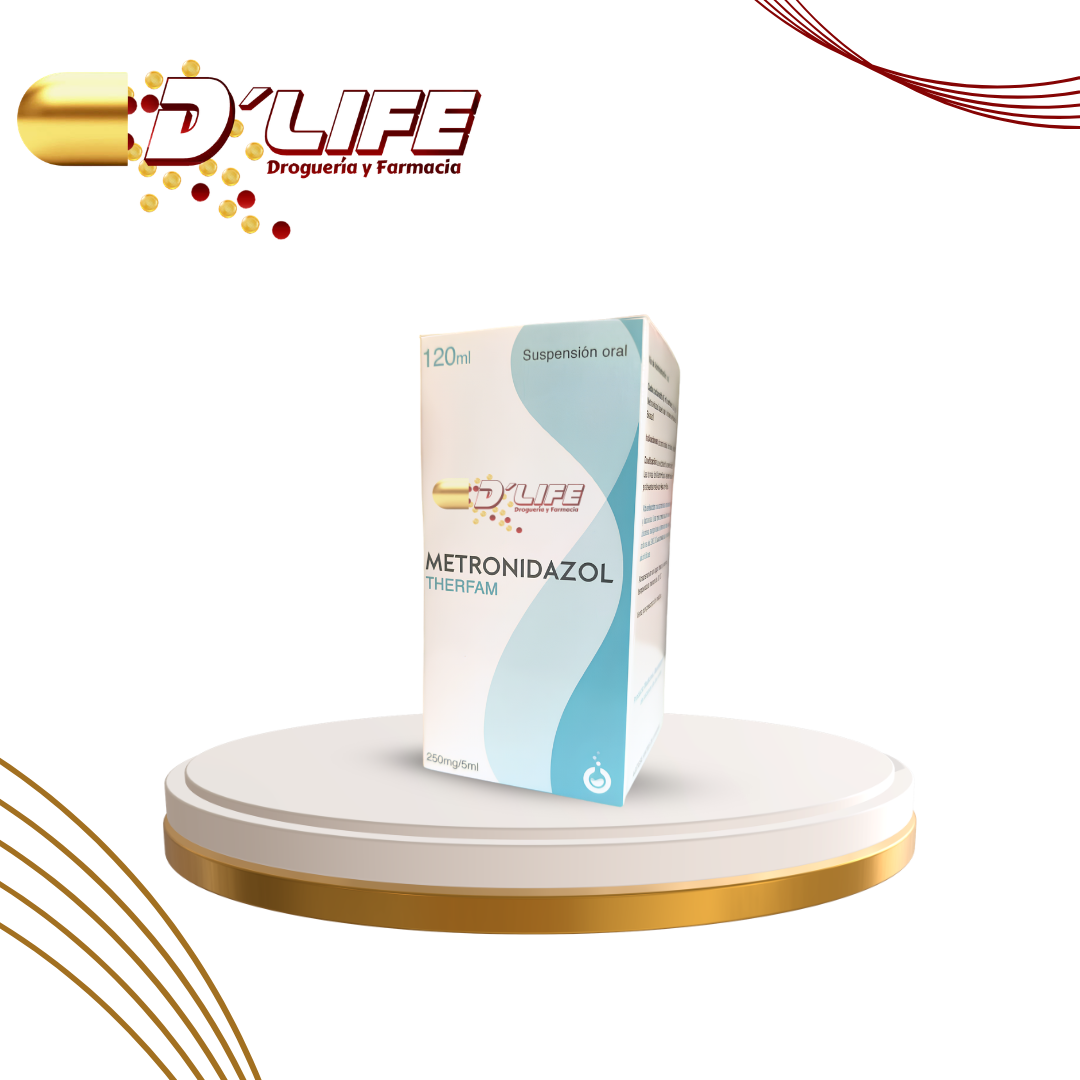METRONIDAZOL 250MG X 120ML THERFAM