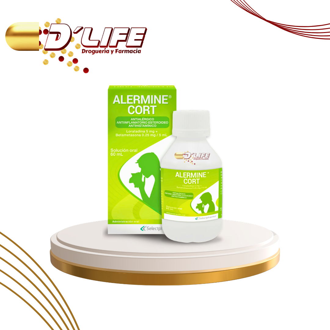 ALERMINE CORT SOLUCION X 60ML