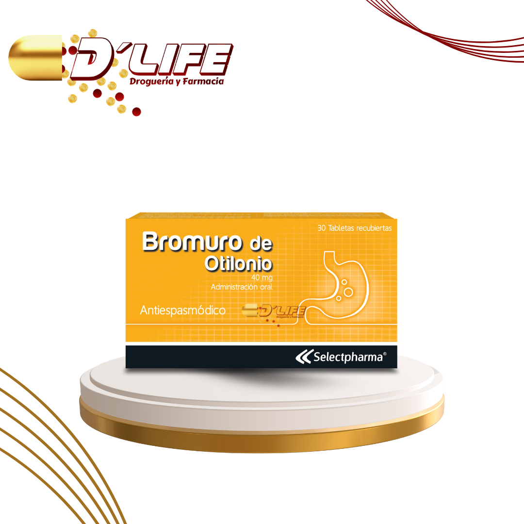 BROMURO DE OTILONIO 40MG CX30 TABS. SELECT