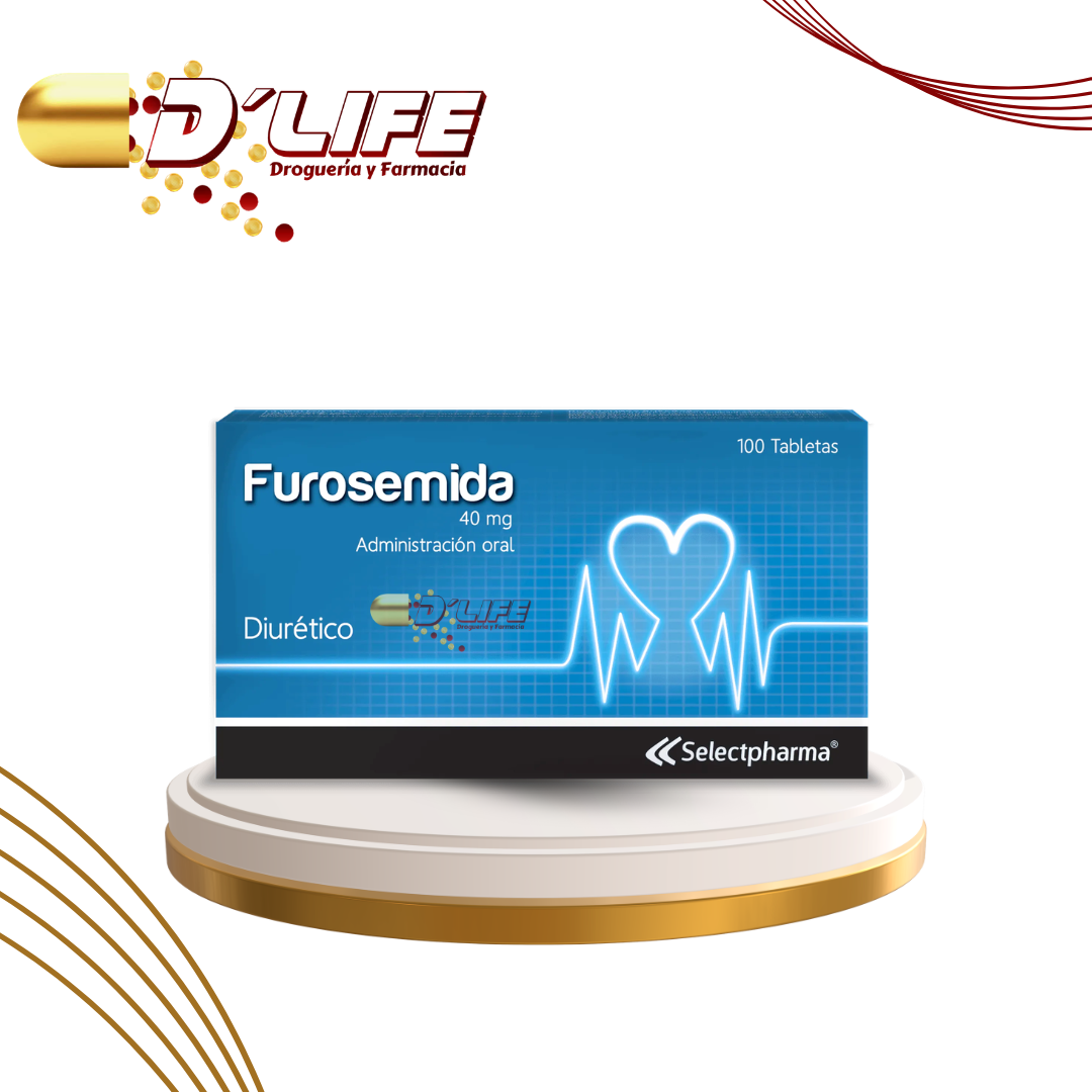 FUROSEMIDA 40MG CX100 TABS. SELECT