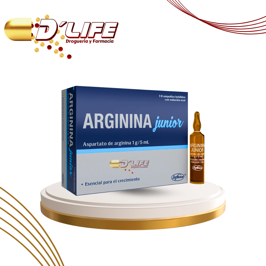 ARGININA PEDIATRICA 1G CX10 AMP. BEBIBLES