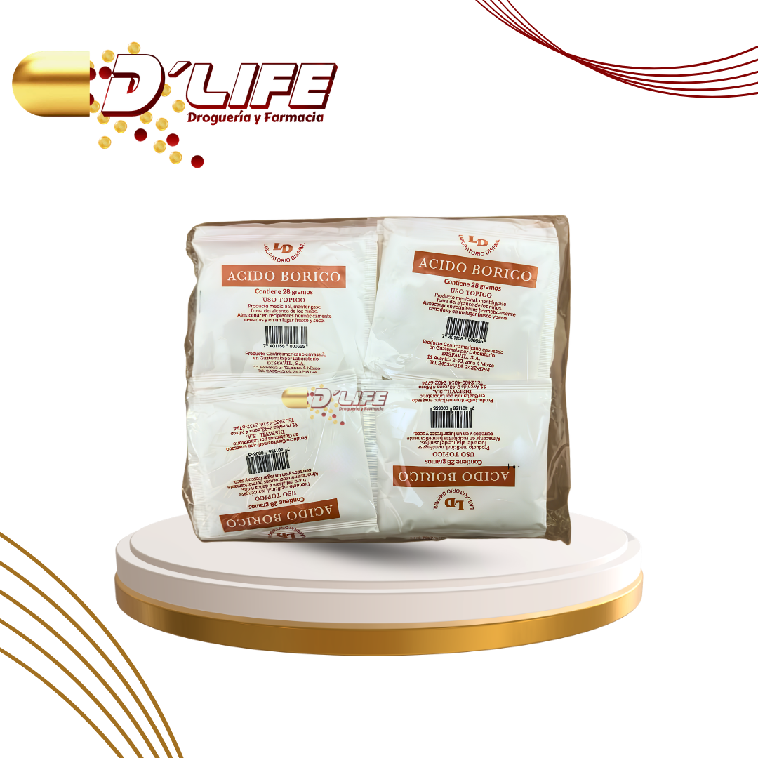 ACIDO BORICO X 16 SOBRES DISFAVIL