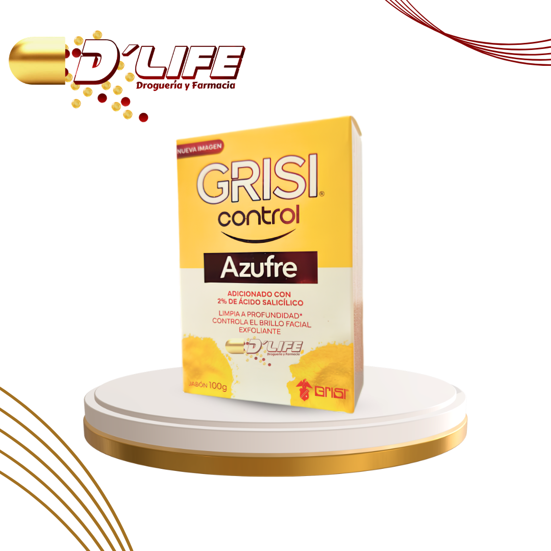 JABON AZUFRE 100GRS GRISI