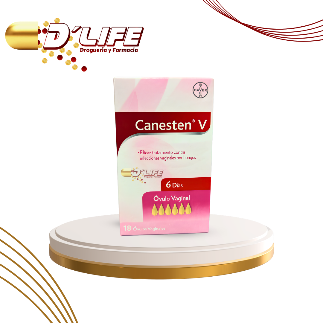 CANESTEN V 6 DIAS X 18 OVULOS VAGINALES