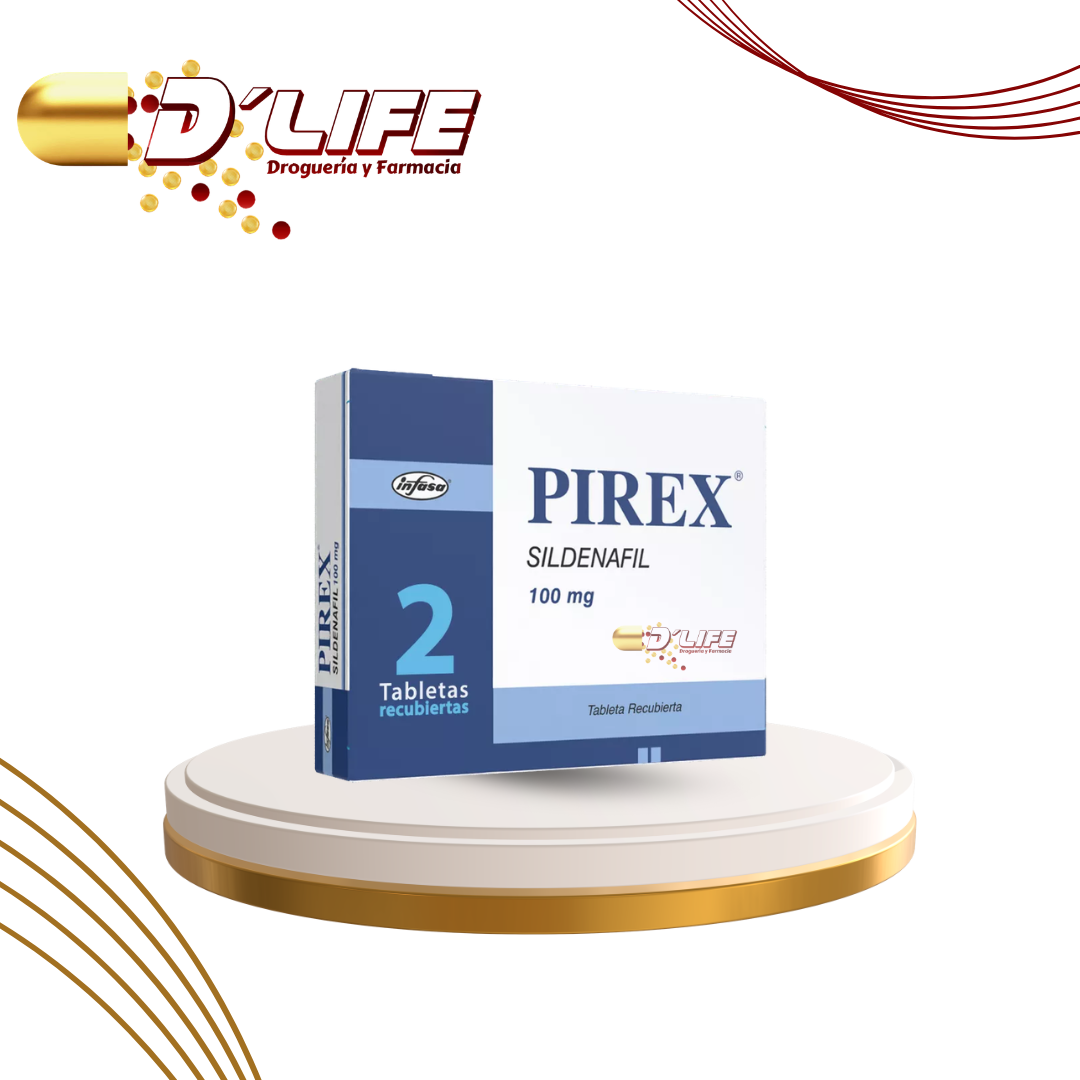 PIREX 100MG CAJITA X 2 TABS (DISP X 12C)