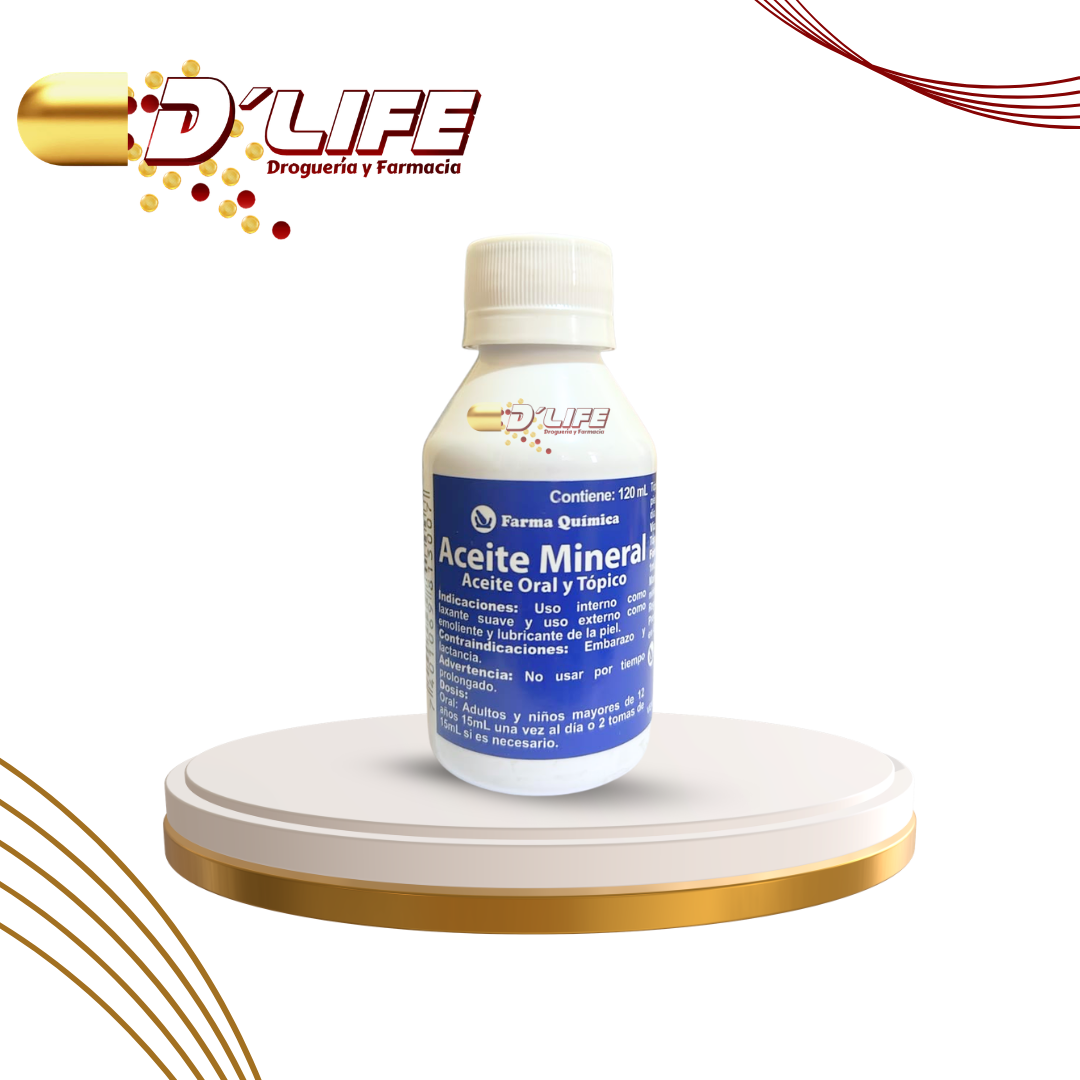 ACEITE MINERAL X 120ML FARMA QUIMICA