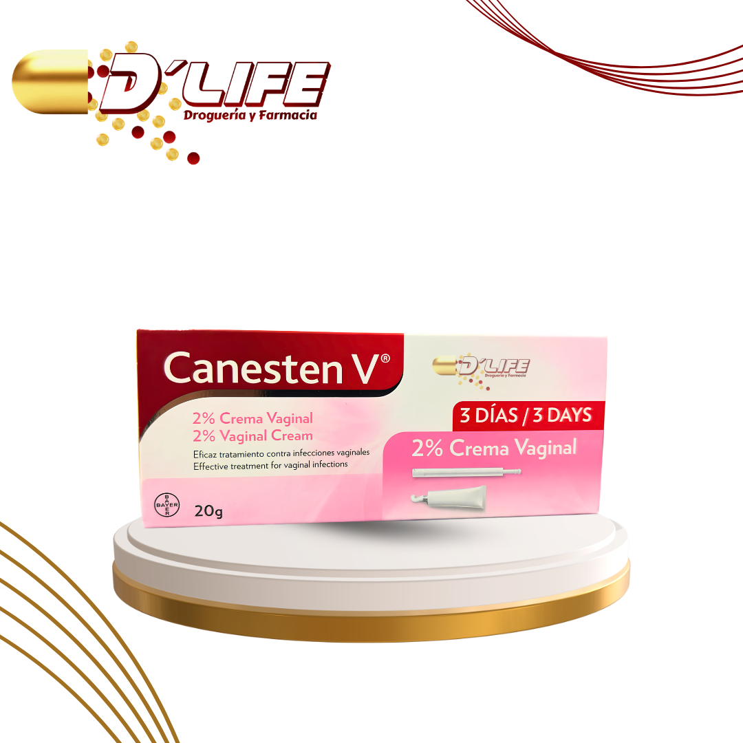 CANESTEN 2% CREMA VAGINAL X 20G (3DIAS)