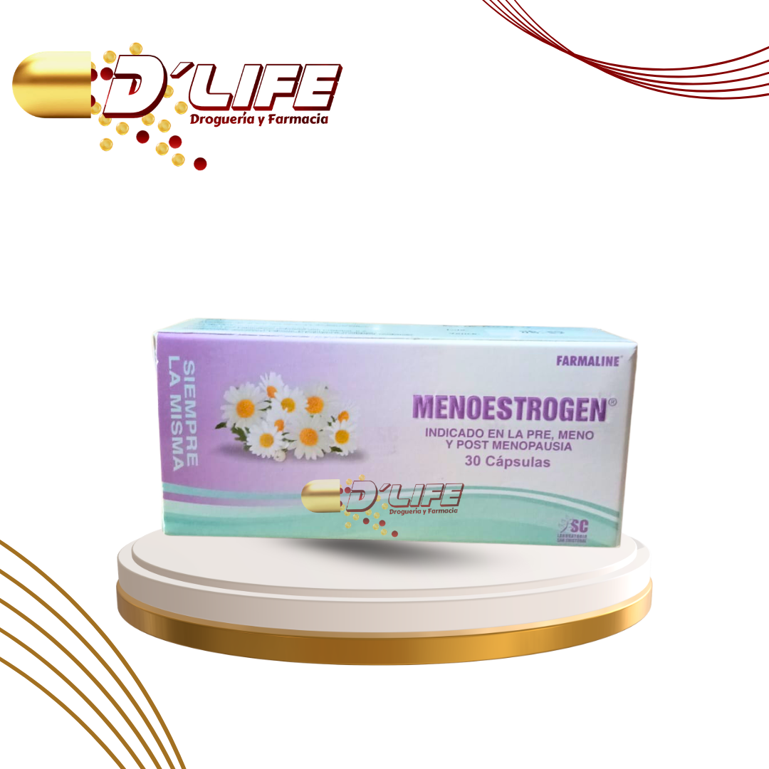 MENOESTROGEN CAJA X 30 CAPSULAS