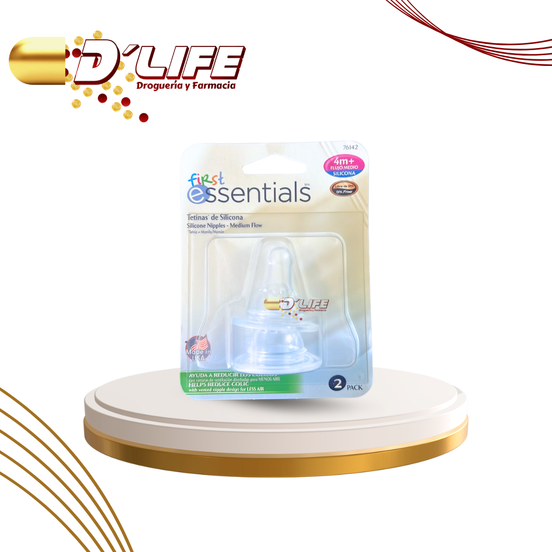 MAMON SILICON FLUJO MED. X 2 UNI. ESSENTIALS