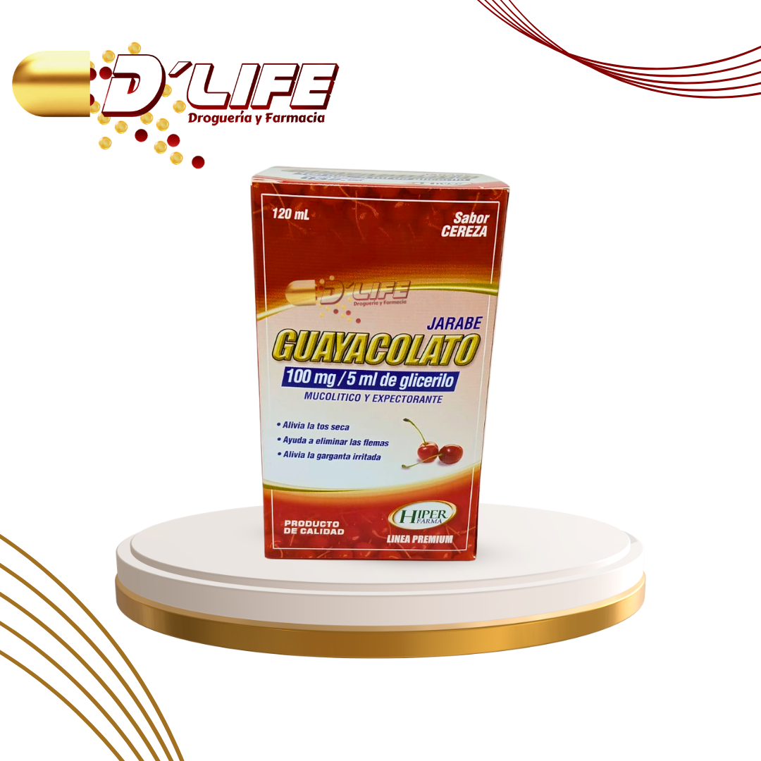 GUAYACOLATO CEREZA X 120ML HIPERFARMA