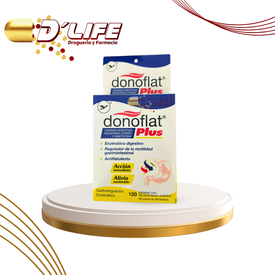 DONOFLAT PLUS DISP. X 120 TABLETAS