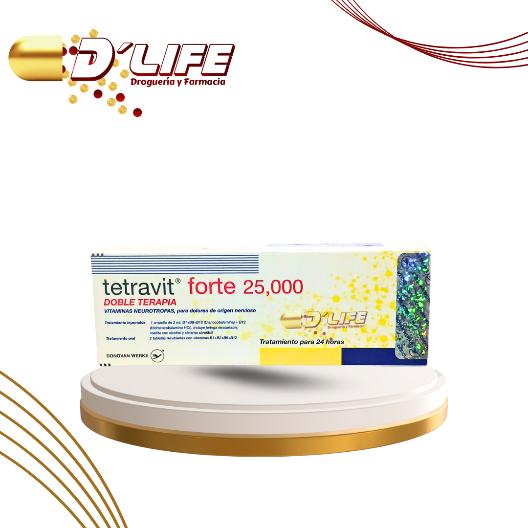TETRAVIT DT 25,000 CAJA X 1 DOSIS
