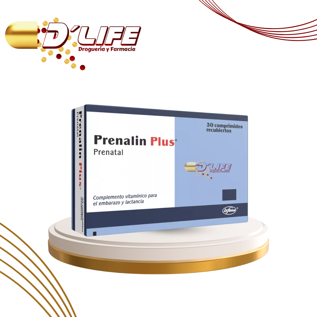 PRENALIN PLUS CAJA X 30 TABLETAS