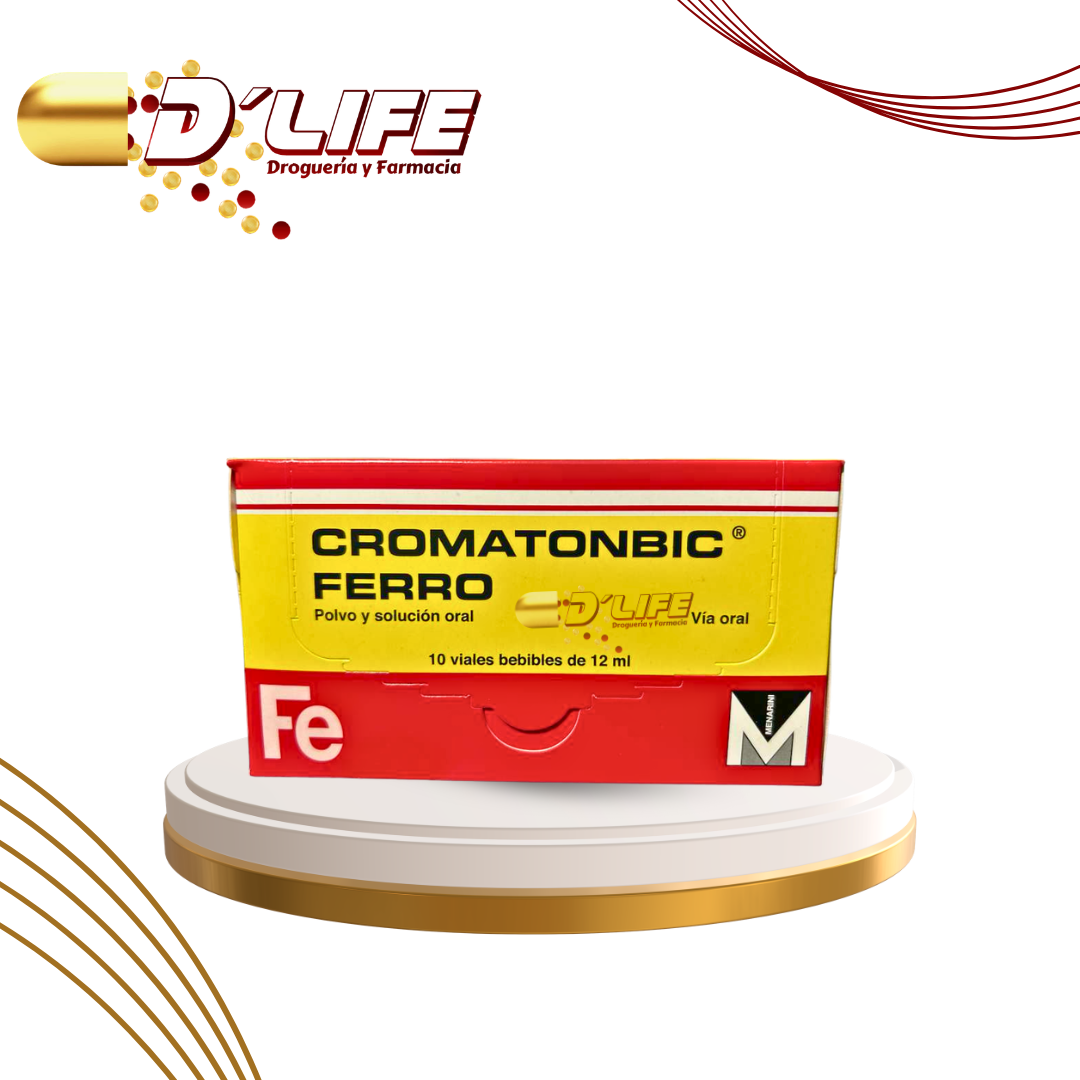 CROMATONBIC FERRO X 10 VIALES BEBIBLES