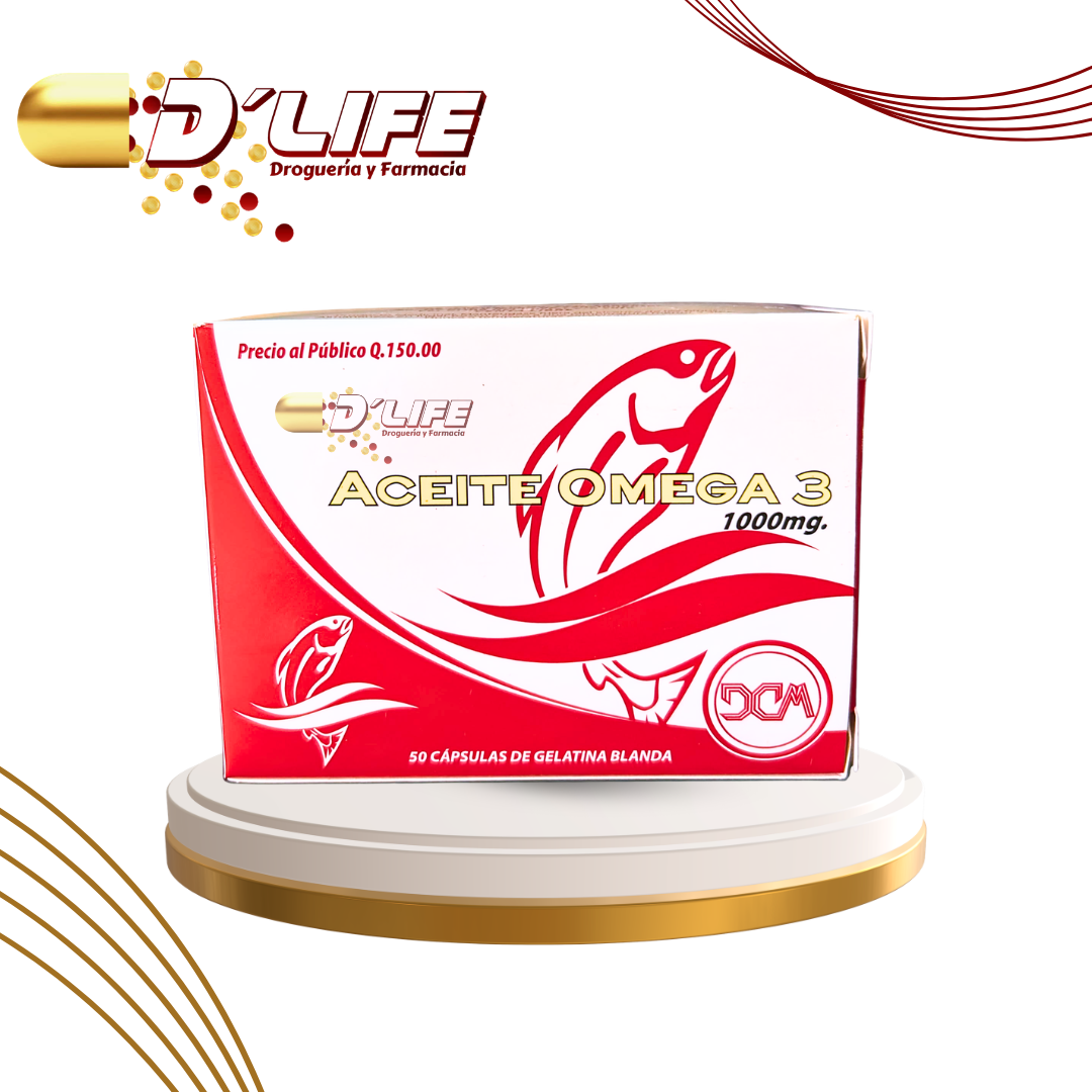 ACEITE OMEGA 3 1000MG X 50CAPS. CONAMEP