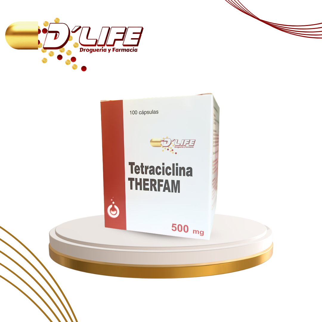 TETRACICLINA 500 MG X 100 THERFAM
