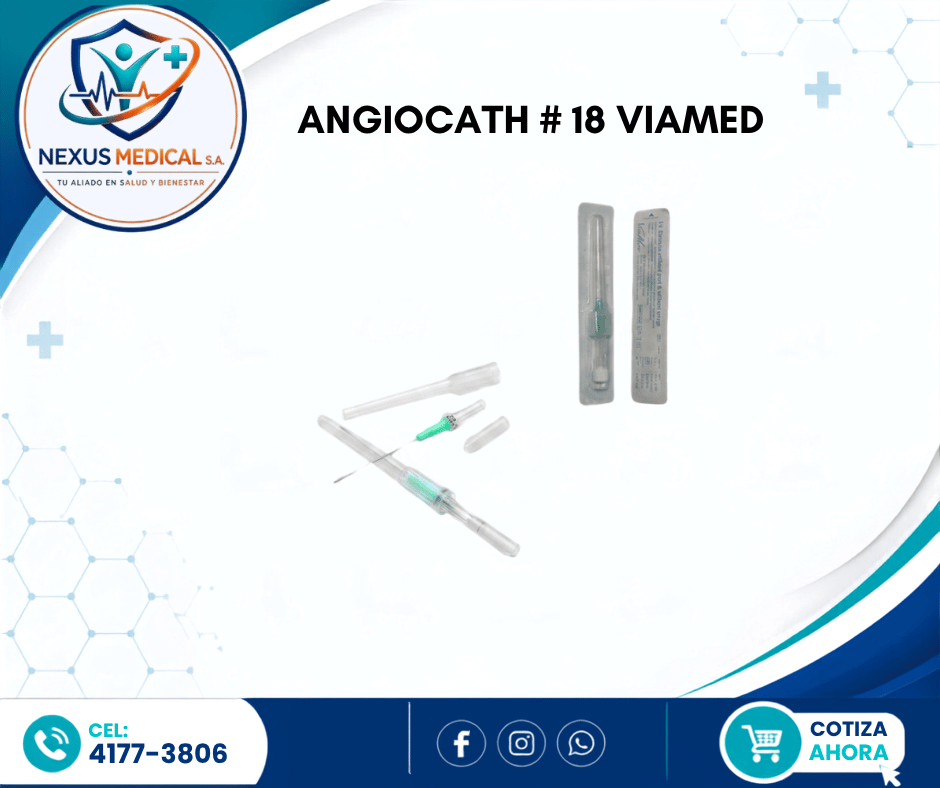 ANGIOCATH # 18 MARCA VIAMED CAJA DE 100 UNI		 - Nexus Medical S.A.