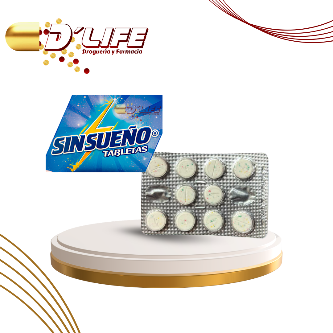 SIN SUEÑO BLIS X 10 TABS (DISP.X 50 BLIS)