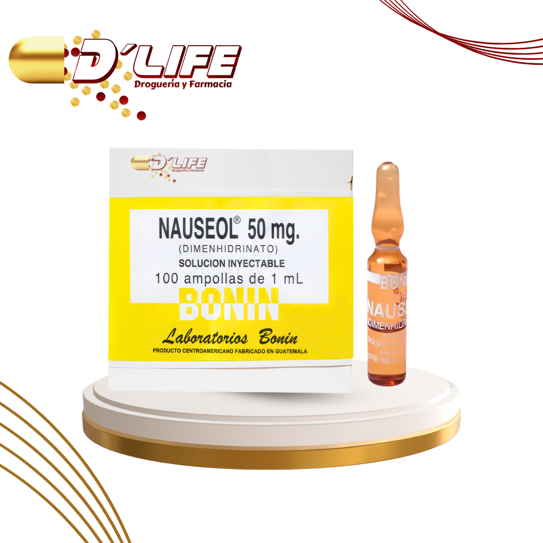 NAUSEOL AMP. 50 MG INYECTADO