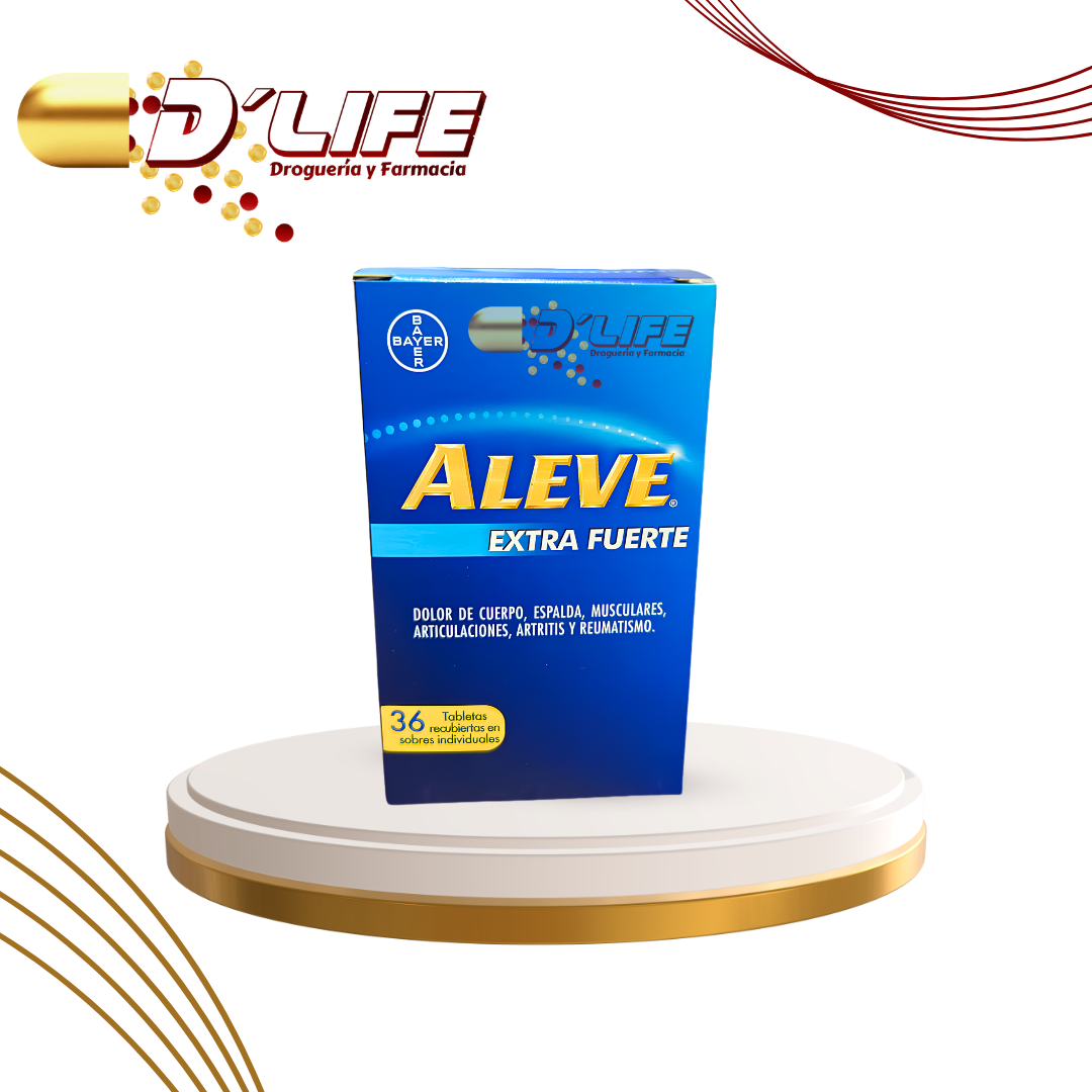 ALEVE EXTRA FUERTE CAJA X 36 SACHET