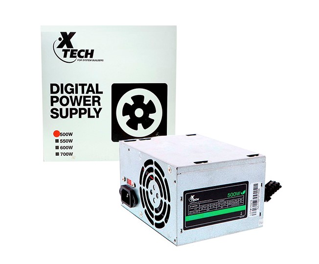 Fuente de Poder 500 Watts Xtech