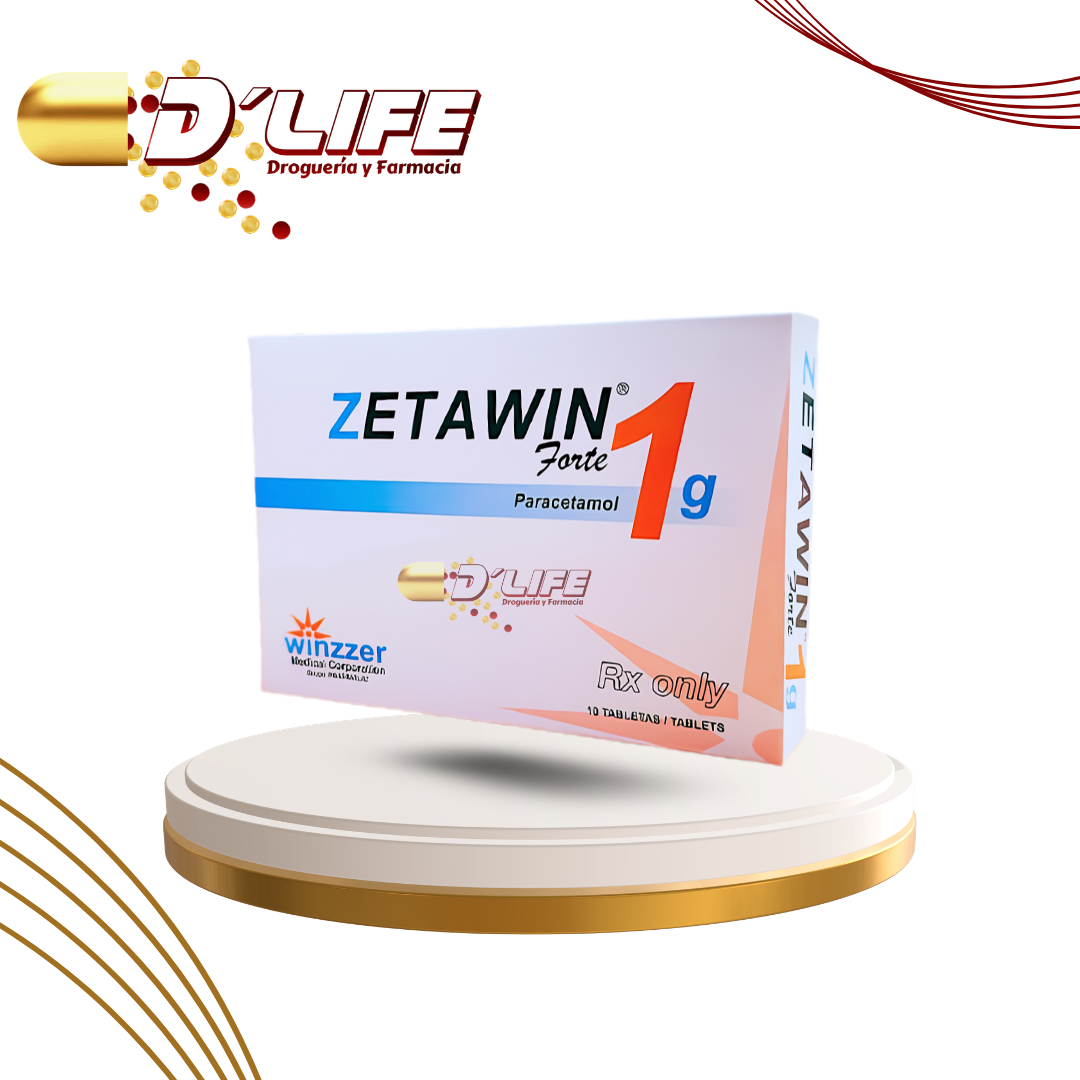 ZETAWIN FORTE 1GRS. X 10 TABLETAS