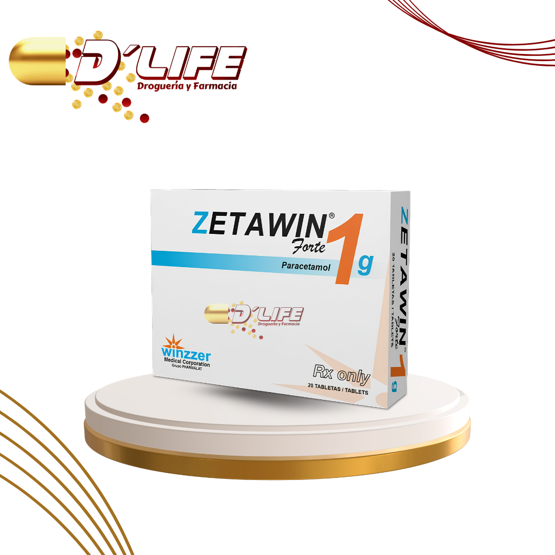 ZETAWIN FORTE 1 GRS X 20 TABLETAS