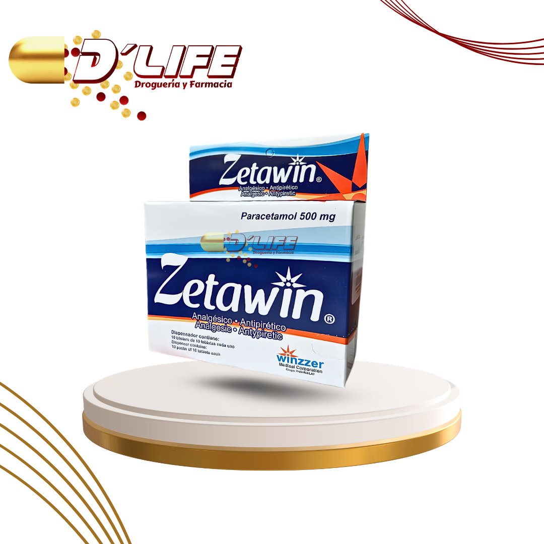 ZETAWIN 500 MG X 100 TABLETAS