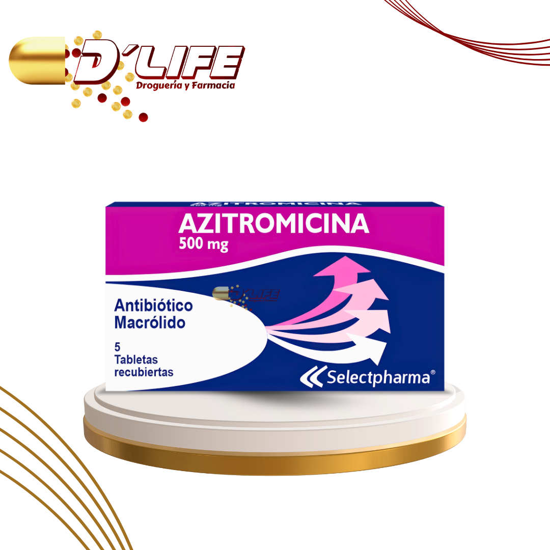 AZITROMICINA SELECT 500 X 5 TAB. REC.