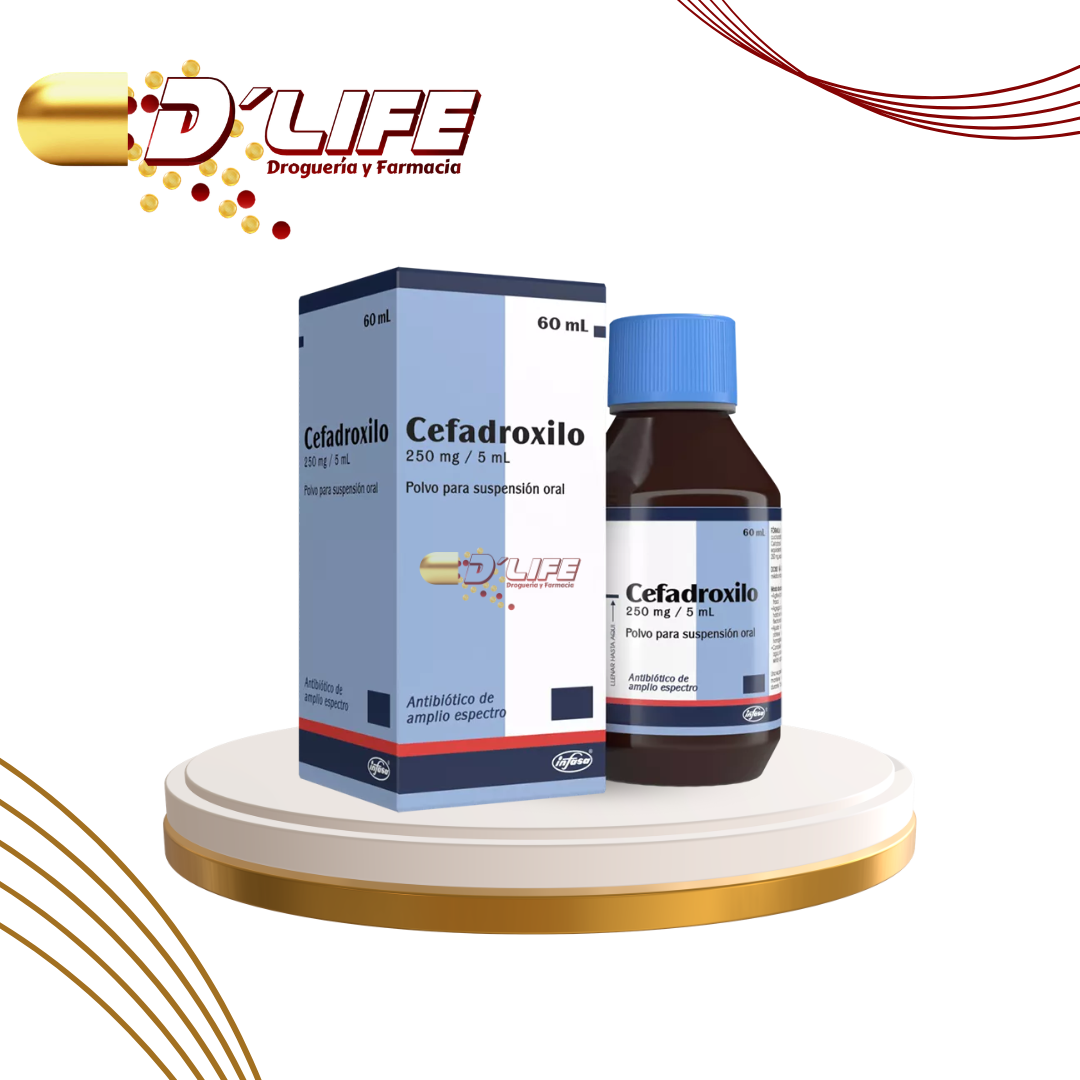 CEFADROXILO 250MG/5ML X 60ML INFASA