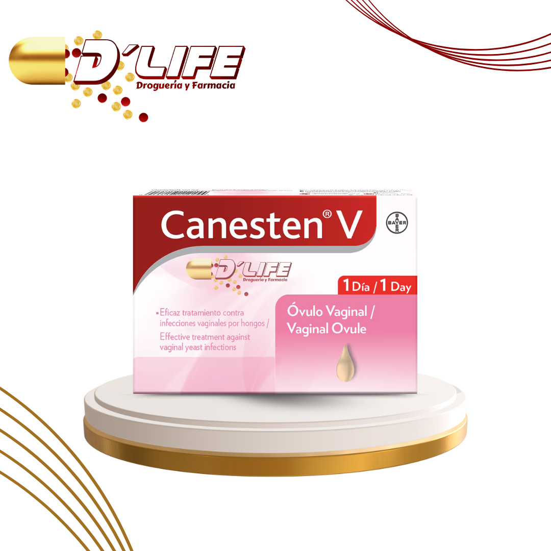 CANESTEN V 1 DÍA (1 OVULO)